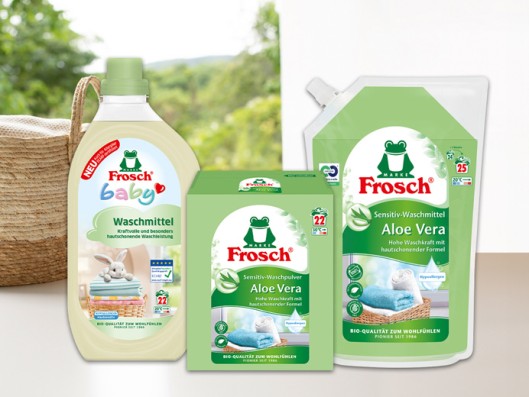 Frosch detergent range