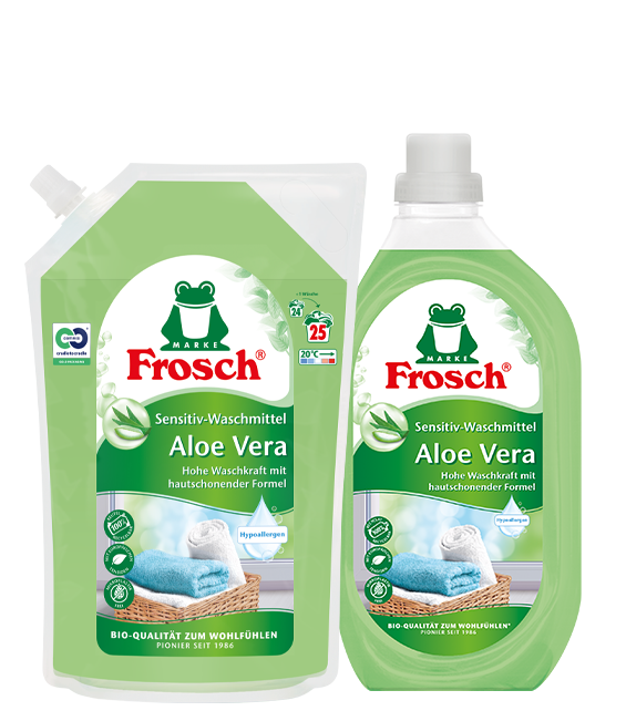 Produkt Sensitiv-Waschmittel Aloe Vera