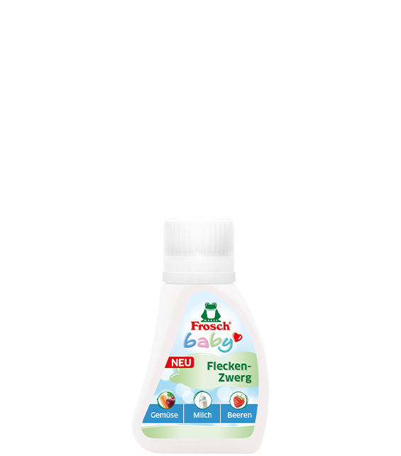 Produktabbildung Frosch Baby Flecken-Zwerg zur Wäsche-Vorbehandlung bei Baby Flecken