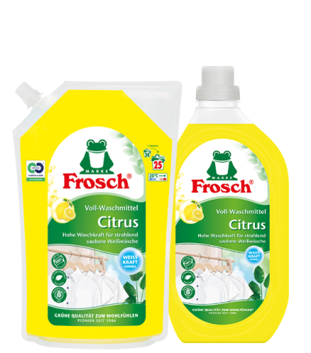 Produkt Voll-Waschmittel Citrus