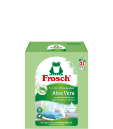 Produkt Sensitiv-Waschpulver Aloe Vera 