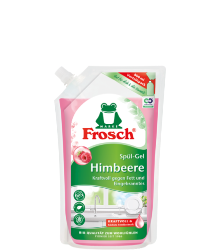 Frosch Himbeer Sp&uuml;l Gel Nachf&uuml;llbeutel 800 ml
